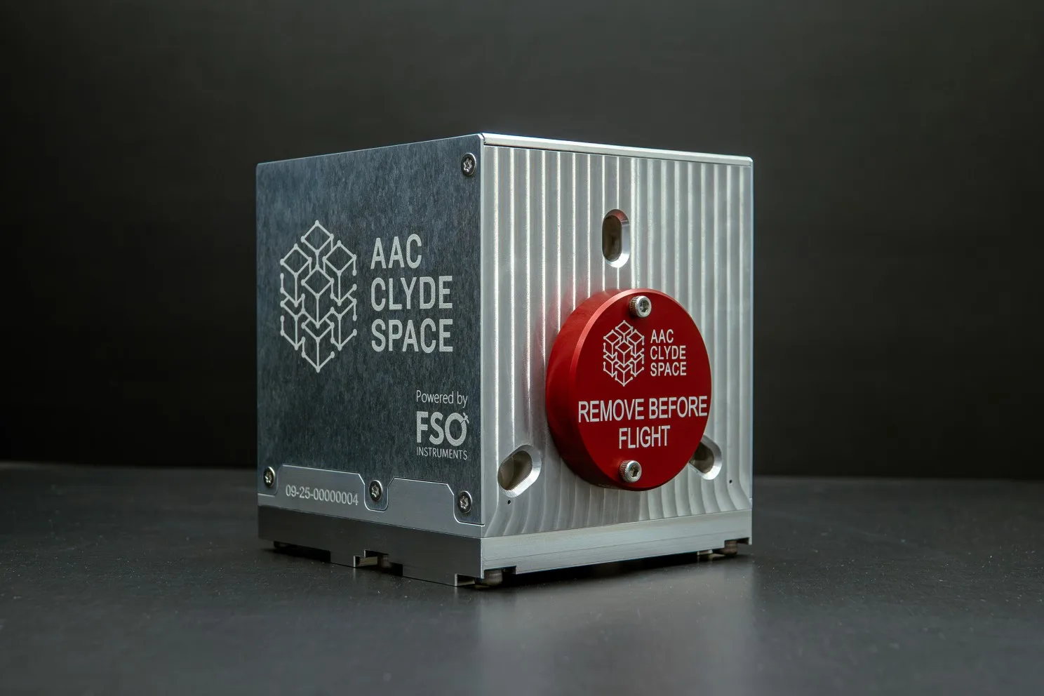 The CubeCAT laser communication terminal for small satellites