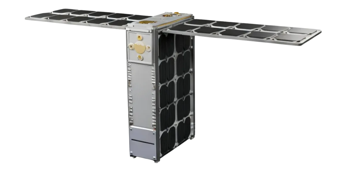 Rendering of an Aistech Space Hydra thermal imaging satellite