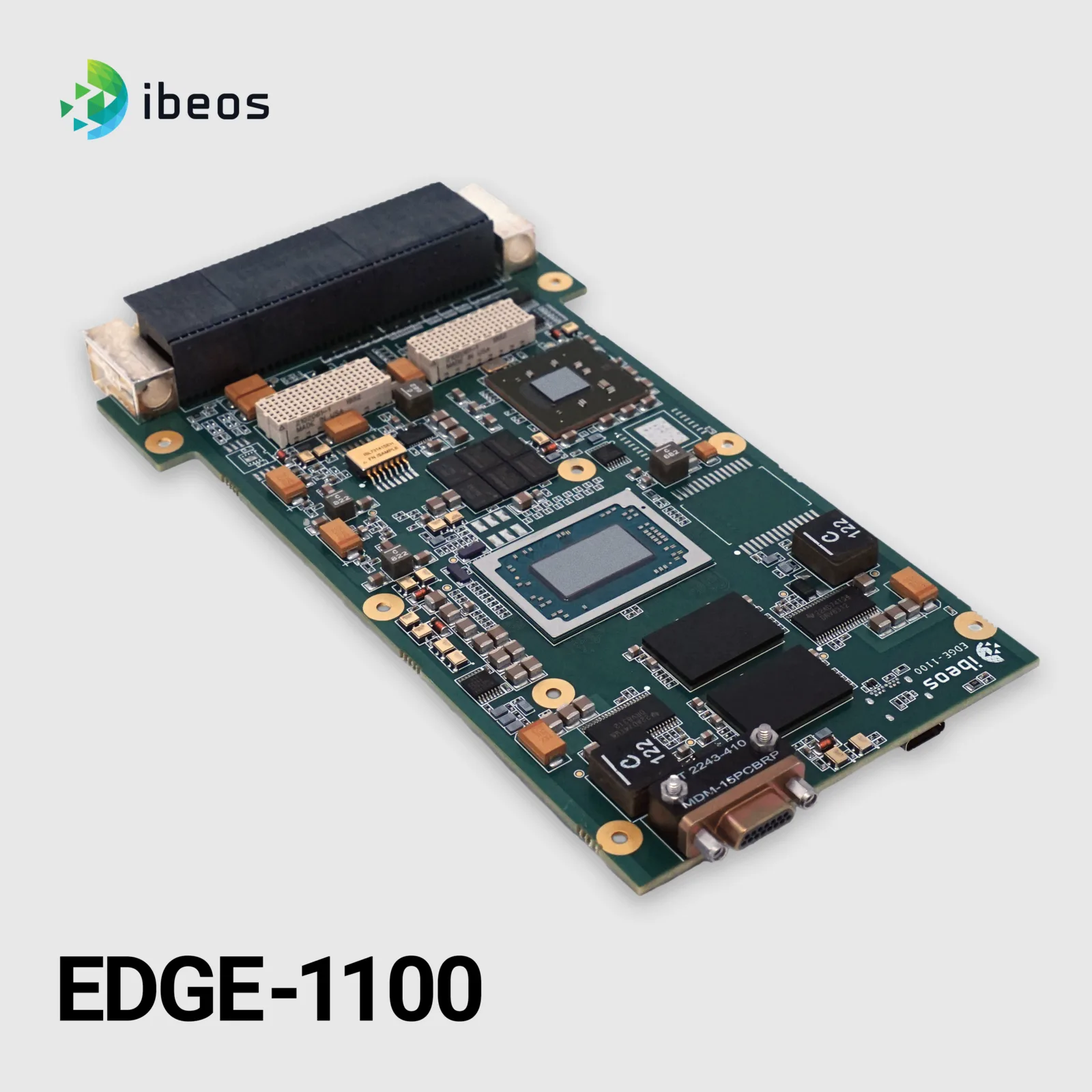 The Ibeos EDGE-1100 space processor circuit board