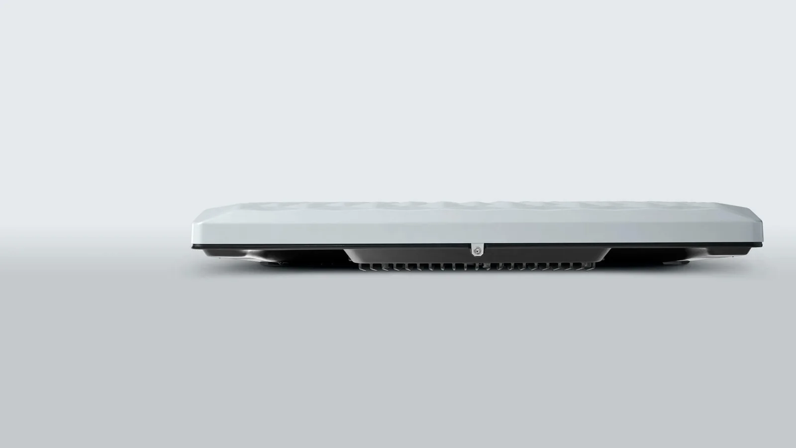 Front view of the Kymeta Kestrel u5 satellite terminal