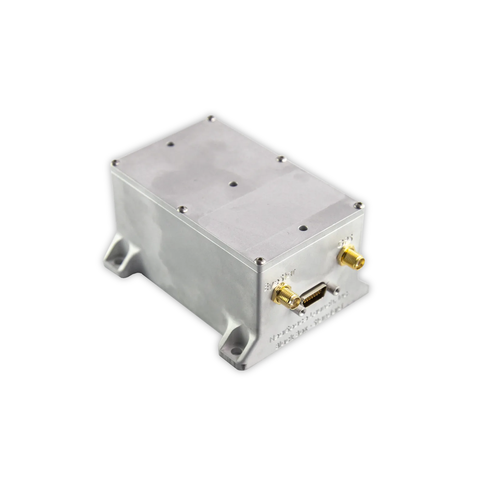 NearSpace Launch Black Box Standard, a metal enclosure housing the EyeStar S4 transceiver and GPS