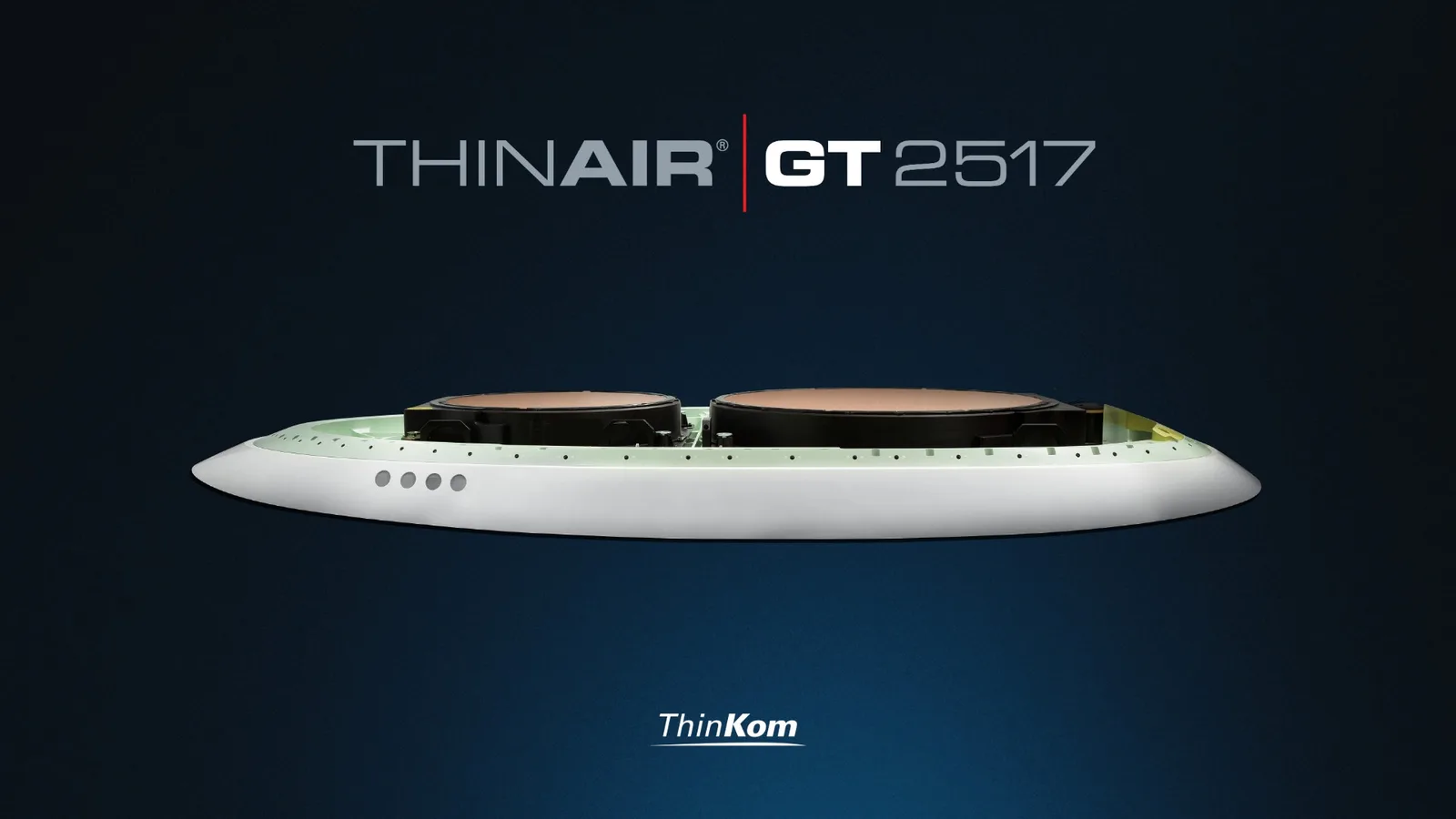 ThinKom ThinAir GT2517 airborne satellite communications antenna