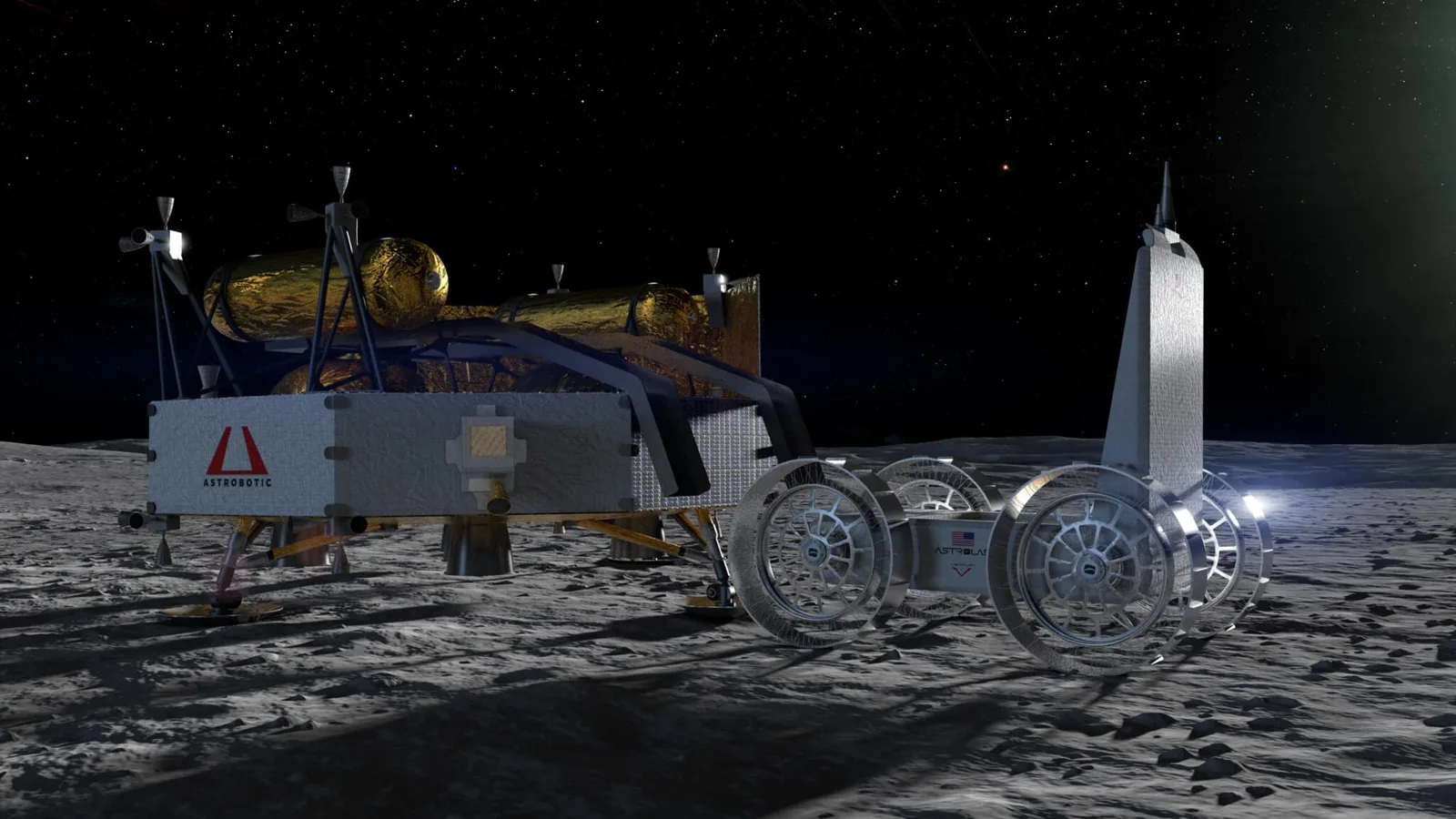 Astrolab's FLIP lunar rover